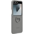 Samsung Silikónový Kryt s Krúžkom pre Galaxy Z Flip6 / Galaxy Z Flip7 FE Gray