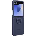 Samsung Silikónový Kryt s Krúžkom pre Galaxy Z Flip6 / Galaxy Z Flip7 FE Navy
