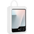 Samsung Silikónový Kryt pre Galaxy Z Flip6 / Galaxy Z Flip7 FE White