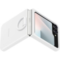 Samsung Silikónový Kryt pre Galaxy Z Flip6 / Galaxy Z Flip7 FE White