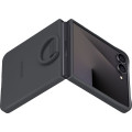 Samsung Silikónový Kryt s Krúžkom pre Galaxy Z Flip7 Black