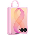 Samsung Silikónový Magnetický Kryt s Krúžkom pre Galaxy Z Flip8 Pink