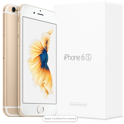 Apple iPhone 6S 128GB Gold (Apple Certified Pre-Owned)