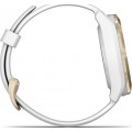 Garmin Approach S40 Light Gold PVD Coated with White Band (Eco Box)
