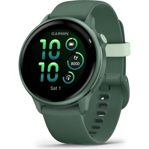 Garmin vívoactive 6 Metallic Jasper Green with Jasper Green Band