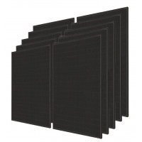 JA Solar FULL Black 390Wp - solárny fotovoltaický panel - celočierny - 25 rokov záruka výkonu - 10ks/bal