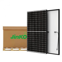 Jinko Solar Tiger Pro čierny rám 460Wp - solárny fotovoltaický panel - 25 rokov záruka výkonu - 36ks/paleta