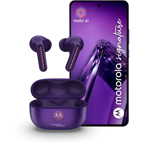 Motorola Signature 16GB/512GB Pantone Violet Indigo Crystals by Swarovski
