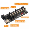 PCI Express Riser PCE164P-N09 VER 12x (6-pin power connector)
