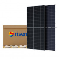 Risen Bifacial 500Wp - obojstranný solárny fotovoltaický panel - 30 rokov záruka výkonu - 35ks/paleta