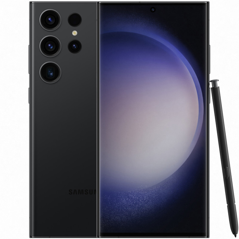 Samsung Galaxy S23 Ultra SM S918B 8GB 256GB Phantom Black samsung-galaxy-s23-ultra-sm-s918b-8gb-256gb-phantom-black