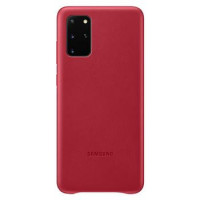 Samsung Kožený Kryt pre Galaxy S20+ Red