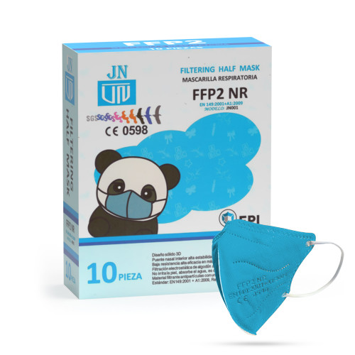 Jinhuan JN001 detský respirátor FFP2 NR modrý 10ks/bal