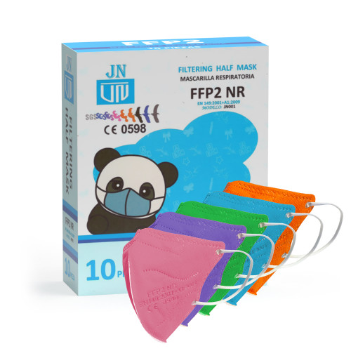 Jinhuan JN001 detský respirátor FFP2 NR mix farieb 10ks/bal