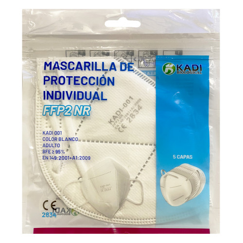 KADI Biomedical Respirátor FFP2 NR 25ks/bal
