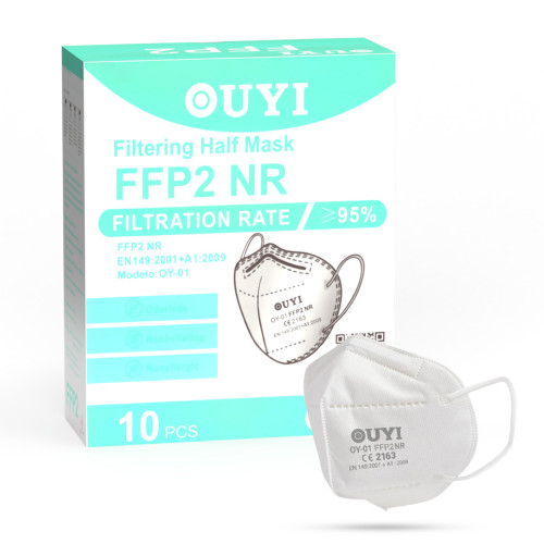 UYI OY-01 Respirátor FFP2 NR biely 10ks/bal