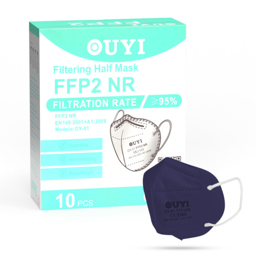UYI OY-01 Respirátor FFP2 NR tmavofialový 1ks/bal