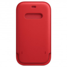 Kožený návlek s MagSafe na iPhone 12 Pro Max (PRODUCT)RED