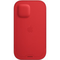Originálny Apple Kožený návlek s MagSafe na iPhone 12 Pro Max (PRODUCT)RED