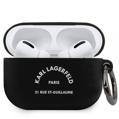 Karl Lagerfeld Rue St Guillaume Puzdro pre Airpods Pro Black