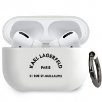 Karl Lagerfeld Rue St Guillaume Puzdro pre Airpods Pro White