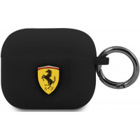Ferrari Silikónové Puzdro pre Airpods 3 Black