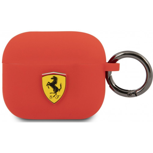 Ferrari Silikónové Puzdro pre Airpods 3 Red