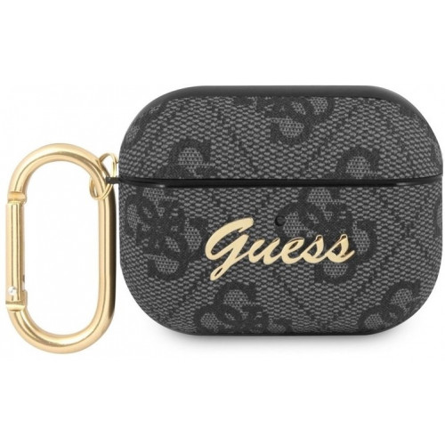 Guess 4G Script PC/PU Puzdro pre Airpods Pro Grey