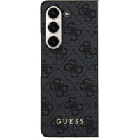 Guess 4G Charms Zadný Kryt pre Samsung Galaxy Z Fold5 Grey