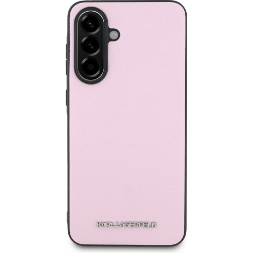 Karl Lagerfeld IML K&CH Heads Metal Frame Zadný Kryt pre Samsung Galaxy A56 5G Transparent