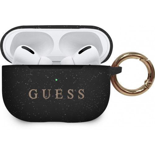 Guess Silikónový Kryt pre Airpods Pro Black (EU Blister)