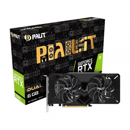 Palit GeForce RTX 2060 DUAL 6GB GDDR6 (NE62060018J9-1160A)