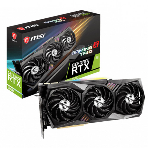 MSI GeForce RTX 3090 GAMING X TRIO 24G, 24GB GDDR6