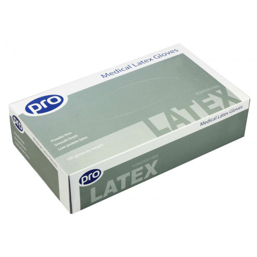 Jednorázové Latexové rukavice PRO hygiene Medical, 100 kusov, Veľkosť M
