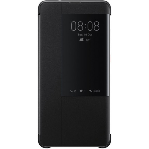 Huawei Original S-View Puzdro Black pre Huawei Mate 20 (EU Blister)