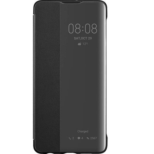 Huawei Original S-View Puzdro Black pre Huawei P30 (EU Blister)