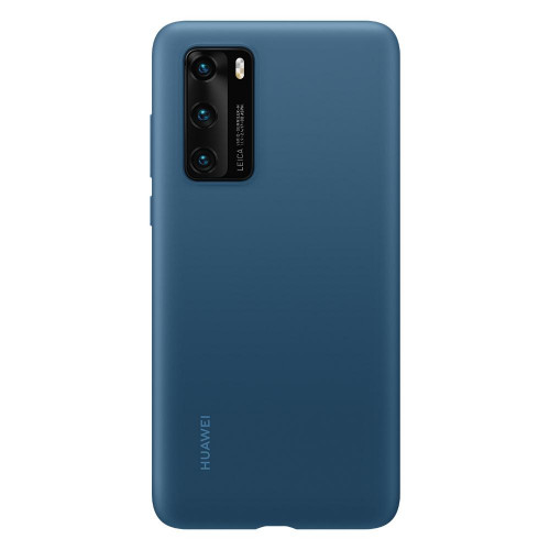 Huawei Original Silikónový Kryt pre Huawei P40 Ink Blue (EU Blister)