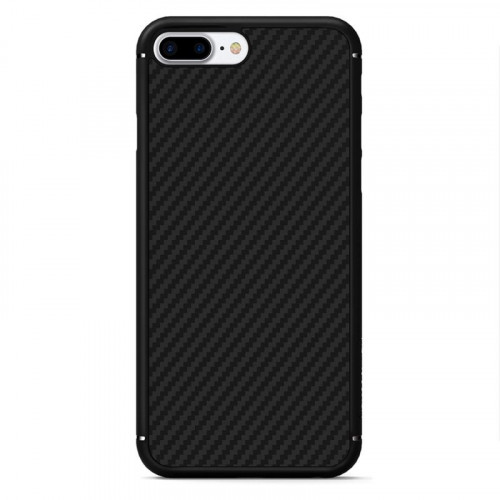 Nillkin Synthetic Fiber Ochranný Zadný Kryt Carbon Black pre iPhone 7 Plus / 8 Plus