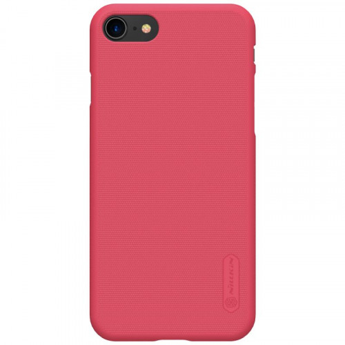 Nillkin Super Frosted Zadný Kryt pre iPhone 7 / iPhone 8 / iPhone SE (2020) / iPhone SE (2022) Red