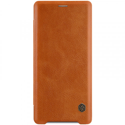 Nillkin Qin Book Puzdro Brown pre Sony Xperia XZ3