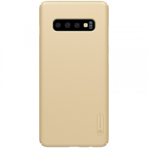 Nillkin Super Frosted Zadný Kryt pre Samsung Galaxy S10 Gold 