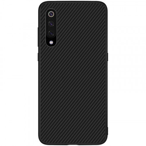 Nillkin Synthetic Fiber Ochranný Zadný Kryt Carbon Black pre Xiaomi Mi 9