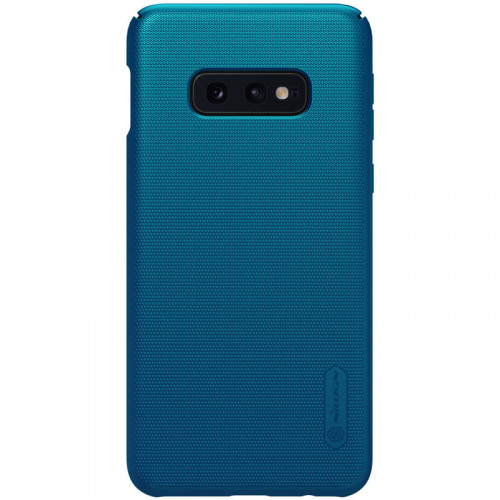 Nillkin Super Frosted Zadný Kryt pre Samsung Galaxy S10e Peacock Blue