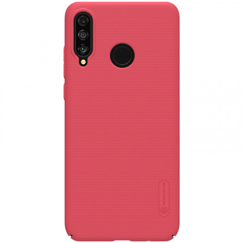 Nillkin Super Frosted Zadný Kryt pre Huawei P30 Lite Red