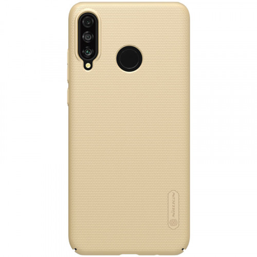 Nillkin Super Frosted Zadný Kryt pre Huawei P30 Lite Gold