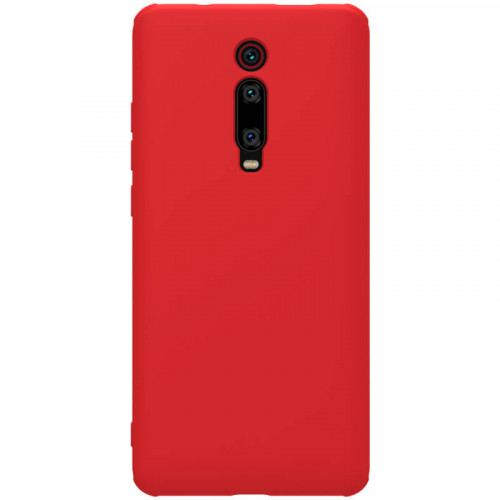 Nillkin Rubber Wrapped Ochranný Zadný Kryt pre Xiaomi Mi 9T / Mi 9T Pro Red