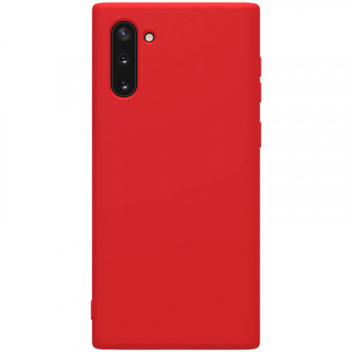 Nillkin Rubber Wrapped Ochranný Zadný Kryt pre Samsung Galaxy Note10 Red