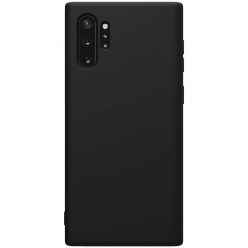 Nillkin Rubber Wrapped Ochranný Zadný Kryt pre Samsung Galaxy Note10+ Black