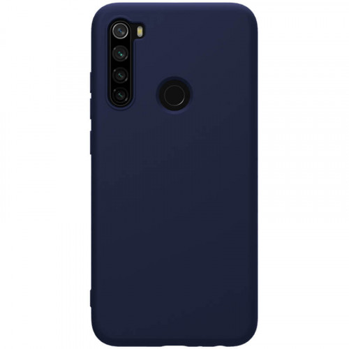 Nillkin Rubber Wrapped Ochranný Zadný Kryt pre Xiaomi Redmi Note 8 Blue