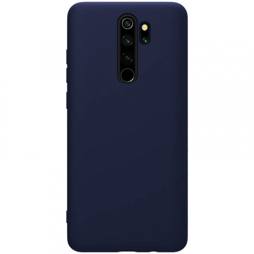 Nillkin Rubber Wrapped Ochranný Zadný Kryt pre Xiaomi Redmi Note 8 Pro Blue